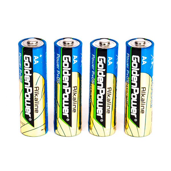 باتری قلمی Alkaline گلدن پاور | GoldenPower مدل AA4 بسته 4 عددی 1.5V