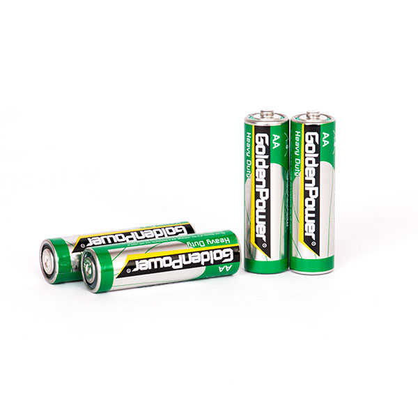 باتری قلمی گلدن پاور | GoldenPower مدل Heavy Duty بسته 4 عددی 1.5V