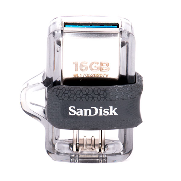 فلش مموری OTG سن دیسک مدل Dual Drive m3.0 ظرفیت 16 گیگابایت