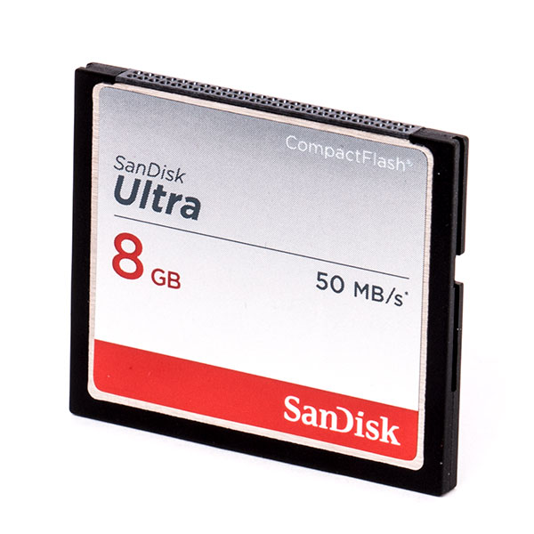 کارت حافظه CompactFlash سن دیسک مدل Ultra سرعت 50MBps ظرفیت 8 گیگابایت